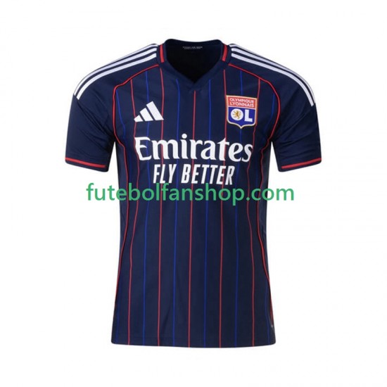 Camisola Alternativo Olympique Lyonnais Época 2025/2026 Manga Curta ,Homem Camisola Alternativo Olympique Lyonnais Época 2025/2026 Manga Curta ,Homem