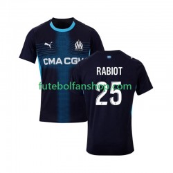 Camisola Alternativo Olympique de Marseille Adrien Rabiot 25 Época 2025/2026 Manga Curta ,Homem