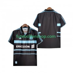Camisola Alternativa (2ª) Olympique de Marseille Retro 1999 2000 Manga Curta ,Homem