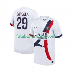 Camisola Alternativo Paris Saint-Germain Bradley Barcola 29 Época 2025/2026 Manga Curta ,Homem