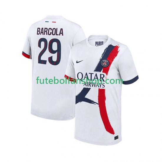 Camisola Alternativo Paris Saint-Germain Bradley Barcola 29 Época 2025/2026 Manga Curta ,Homem Camisola Alternativo Paris Saint-Germain Bradley Barcola 29 Época 2025/2026 Manga Curta ,Homem