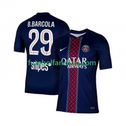 Camisola Principal Paris Saint-Germain Bradley Barcola 29 Época 2025/2026 Manga Curta ,Homem