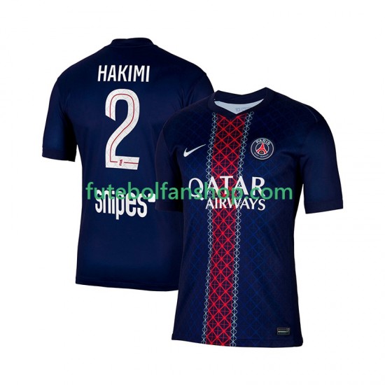Camisola Principal Paris Saint-Germain Hakimi 2 Época 2025/2026 Manga Curta ,Homem