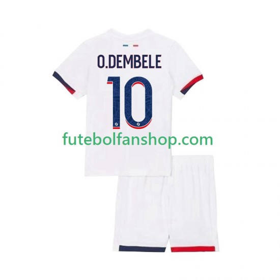 Camisola Alternativo Paris Saint-Germain Ousmane Dembele 10 Época 2025/2026 Manga Curta ,Criança Camisola Alternativo Paris Saint-Germain Ousmane Dembele 10 Época 2025/2026 Manga Curta ,Criança