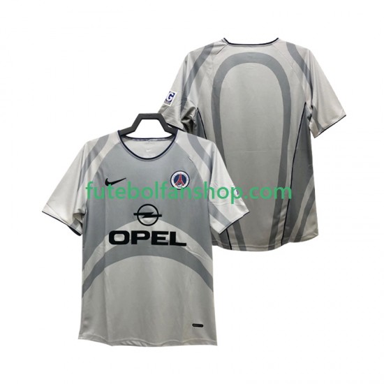 Camisola Alternativo Paris Saint-Germain Retro 2001 2002 Manga Curta ,Homem Camisola Alternativo Paris Saint-Germain Retro 2001 2002 Manga Curta ,Homem