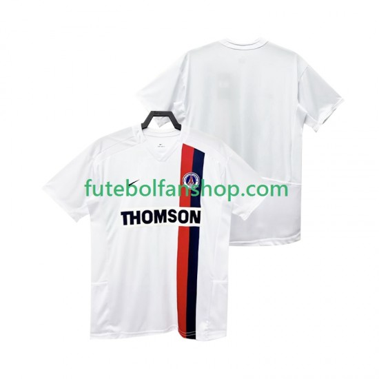 Camisola Alternativo Paris Saint-Germain Retro 2002 2003 Manga Curta ,Homem Camisola Alternativo Paris Saint-Germain Retro 2002 2003 Manga Curta ,Homem