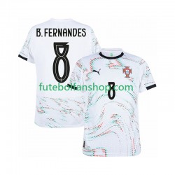 Camisola Alternativo Seleção Portuguesa Bruno Fernandes 8 Época 2025/2026 Manga Curta ,Homem