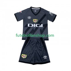 Camisola Alternativa (2ª) Rayo Vallecano Época 2024/2025 Manga Curta ,Criança