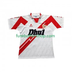 Camisola Principal Rayo Vallecano Retro 1994 1995 Manga Curta ,Homem