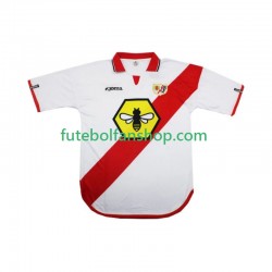 Camisola Principal Rayo Vallecano Retro 2000 2001 Manga Curta ,Homem