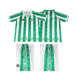 Camisola Principal Real Betis Retro 1996 1997 Manga Curta ,Criança