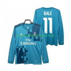 Camisola Alternativa (2ª) Real Madrid BALE 11 Retro 2017 2018 Manga Comprida ,Homem