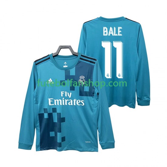 Camisola Alternativa (2ª) Real Madrid BALE 11 Retro 2017 2018 Manga Comprida ,Homem Camisola Alternativa (2ª) Real Madrid BALE 11 Retro 2017 2018 Manga Comprida ,Homem