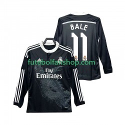 Camisola Alternativa (2ª) Real Madrid BALE 11 Retro 2014 2015 Manga Comprida ,Homem