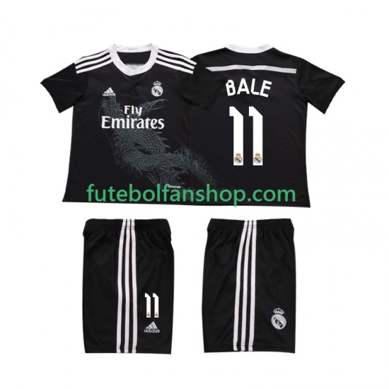 Camisola Alternativa (2ª) Real Madrid Bale 11 Retro 2014 Manga Curta ,Criança Camisola Alternativa (2ª) Real Madrid Bale 11 Retro 2014 Manga Curta ,Criança