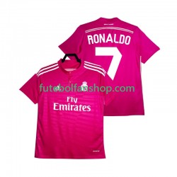 Camisola Alternativo Real Madrid Cristiano Ronaldo 7 Retro 2014 2015 Manga Curta ,Homem