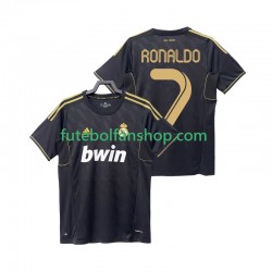 Camisola Alternativo Real Madrid Cristiano Ronaldo 7 Retro 2011 2012 Manga Curta ,Homem