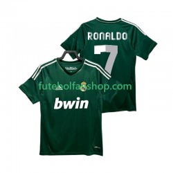 Camisola Alternativa (2ª) Real Madrid Cristiano Ronaldo 7 Retro 2012 2013 Manga Curta ,Homem