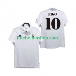 Camisola Principal Real Madrid FIGO 10 Retro 2002 2003 Manga Curta ,Homem