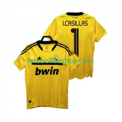 Camisola Principal Guarda-redes Real Madrid I.CASILLAS 1 Retro 2011 2012 Manga Curta ,Homem