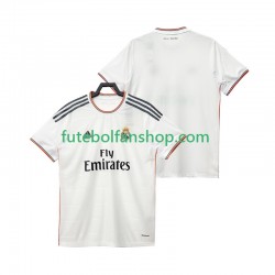 Camisola Principal Real Madrid Retro 2013 2014 Manga Curta ,Homem