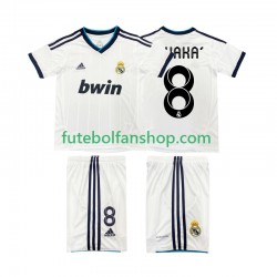 Camisola Principal Real Madrid KAKA 8 Retro 2012 2013 Manga Curta ,Criança