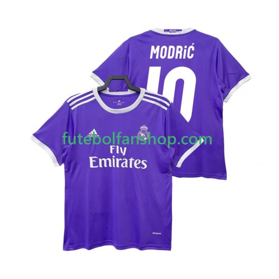Camisola Alternativo Real Madrid LUCA MODRIC 10 Retro 2016 2017 Manga Curta ,Homem Camisola Alternativo Real Madrid LUCA MODRIC 10 Retro 2016 2017 Manga Curta ,Homem