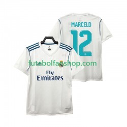 Camisola Principal Real Madrid MARCELD 12 Retro 2017 2018 Manga Curta ,Homem