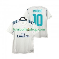 Camisola Principal Real Madrid MODRIC 10 Retro 2017 Manga Curta ,Homem