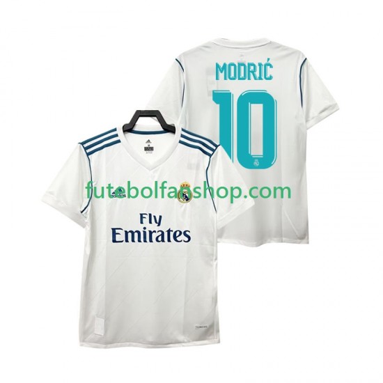 Camisola Principal Real Madrid MODRIC 10 Retro 2017 Manga Curta ,Homem Camisola Principal Real Madrid MODRIC 10 Retro 2017 Manga Curta ,Homem