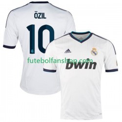 Camisola Principal Real Madrid Ozil Retro 2012 2013 Manga Curta ,Homem