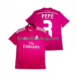 Camisola Alternativo Real Madrid PEPE 3 Retro 2014 2015 Manga Curta ,Homem