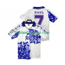 Camisola Alternativa (2ª) Real Madrid RAUL 7 Retro 1996 1997 Manga Curta ,Homem