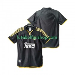 Camisola Alternativo Real Madrid Retro 1999 2000 Manga Curta ,Homem