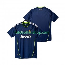 Camisola Alternativo Real Madrid Retro 2010 2011 Manga Curta ,Homem