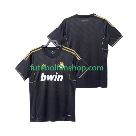 Camisola Alternativo Real Madrid Retro 2011 2012 Manga Curta ,Homem