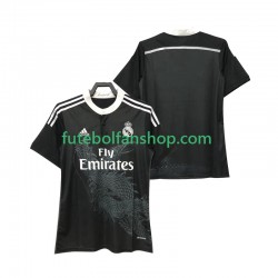 Camisola Alternativo Real Madrid Retro 2014 2015 Manga Curta ,Homem