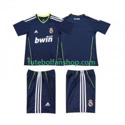Camisola Alternativo Real Madrid Retro 2010 2011 Manga Curta ,Criança