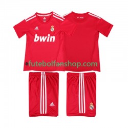 Camisola Alternativa (2ª) Real Madrid Retro 2011 2012 Manga Curta ,Criança