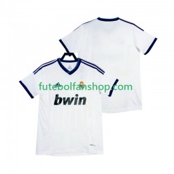 Camisola Principal Real Madrid Retro 2012 2013 Manga Curta ,Homem