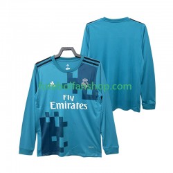 Camisola Alternativa (2ª) Real Madrid Retro 2017 2018 Manga Comprida ,Homem