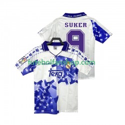 Camisola Alternativa (2ª) Real Madrid SUKER 9 Retro 1996 1997 Manga Curta ,Homem