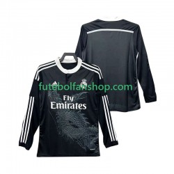 Camisola Alternativa (2ª) Real Madrid Retro 2014 2015 Manga Comprida ,Homem