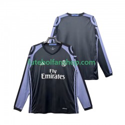 Camisola Alternativa (2ª) Real Madrid Retro 2016 2017 Manga Comprida ,Homem