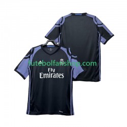 Camisola Alternativa (2ª) Real Madrid Retro 2016 2017 Manga Curta ,Homem