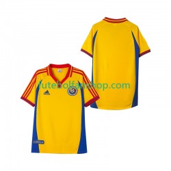 Camisola Principal Seleção Romena Retro 2000 Manga Curta ,Homem