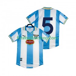 Camisola Principal SS Lazio 5 Retro 1999 2000 Manga Curta ,Homem