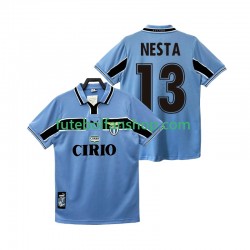 Camisola Principal SS Lazio NESTA 13 Retro 1998 1999 Manga Curta ,Homem