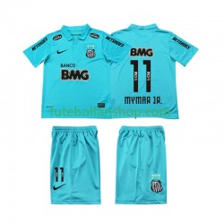 Camisola Alternativa (2ª) Santos Neymar JR 11 Retro 2011-2012 Manga Curta ,Criança