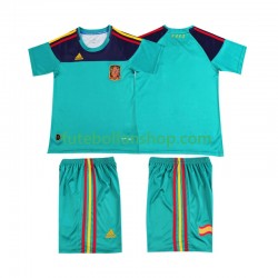 Camisola Principal Guarda-redes Seleção Espanhola Retro 2010 Manga Curta ,Criança